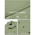 thumbnail image 5 of sogami Men's Stretch Dress Shirt Wrinkle Free Button Down Shirt Business Casual, 5 of 7