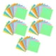 thumbnail image 3 of 50 hojas de papel iridiscente cuadrado brillante, plegable, para manualidades, para recortes de papel (15 cm, 10 colores), 3 of 7