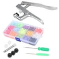 thumbnail image 1 of Button Tool,Snap Fasteners Kit Sewing Snap Fasteners Kit Hand Pressing Pliers Custom Engineered, 1 of 9
