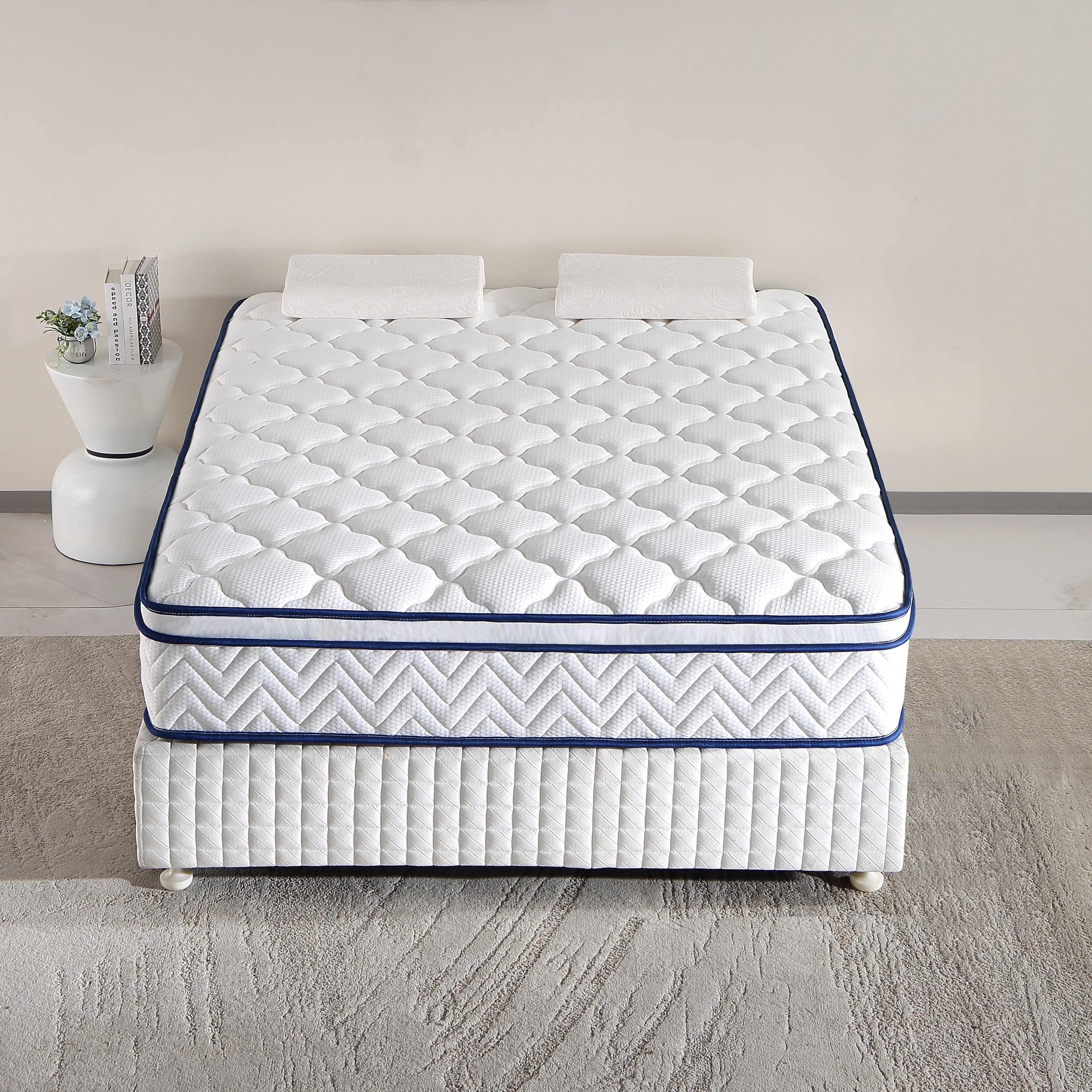 12 inch Full Mattress, Memory Foam & Spring Hybrid Medium Comfort Full Size in a Box,Adult
