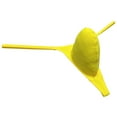 thumbnail image 3 of Botmois Men Solid Spandex Bikini Thong Slim G-String Bikini Thong Underwear Tangas T-Back Yellow XL, 3 of 3