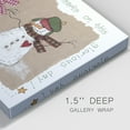 thumbnail image 4 of Snowmen Friends Premium Gallery Wrapped Canvas - Ready to Hang, 4 of 9