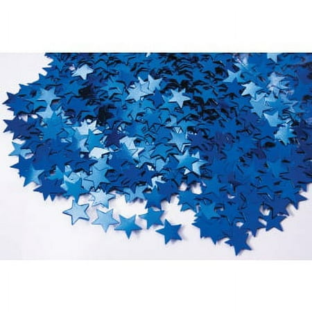CONFETTI STARS ROYAL BLUE 12 PACK