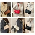 thumbnail image 5 of Fashionable Women's PU Leather Shoulder Bag Unique Bowknot Designs Travel Shopping Work Underarm Bags for Any Occasion, 5 of 8