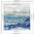 thumbnail image 5 of Art.com Sea Swell I Art Print by Victoria Borges, White Frame Wall Art, 38" x 38", 5 of 5