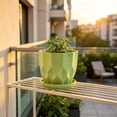 thumbnail image 6 of Plant Pots Indoor with Drainage Holes – Plastic Flower Pots 5.5 Inch– Modern Planters for Indoor Plants, Room & Office Decor, 6 of 6