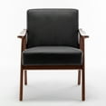 thumbnail image 4 of US Pride Furniture Cedrice 26.37" Wide Faux Leather Accent Chair, 4 of 5