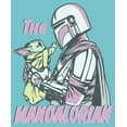 thumbnail image 2 of Girl's Star Wars: The Mandalorian The Mission  Graphic Tee Tahiti Blue Large, 2 of 4