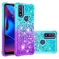 thumbnail image 1 of Funda para Motorola MOTO G Power 2022 Transparente con Brillos Carcasa Protectora Antigolpes con Glitter Brillante, 1 of 5