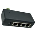 thumbnail image 2 of Matsuzay Adaptador de corriente PoE de 4 puertos, módulo de conexión rápida profesional, accesorios para ordenador de oficina en casa, Cerraduras de hardware, 2 of 6