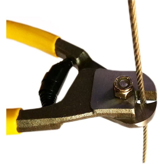 Hetai Heavy Duty Wire Cutters Steel Cable Cutter Wire Rope Cutter Aircraft Bicycle Cable Cutter,Up To 5/32"