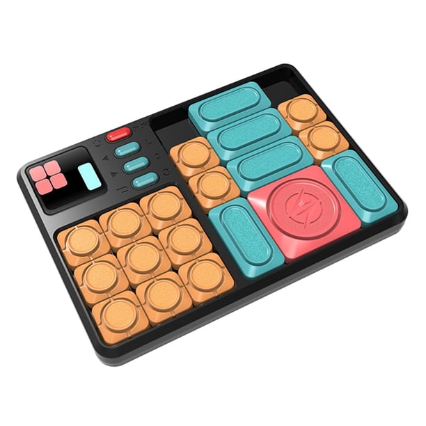 Slide Games Interactive Brain Teaser 500+ Leveled UP Challenges Consola de juegos portátil Rompecabezas de aprendizaje Juguetes para todas las edades, Zulema Juegos de diapositivas