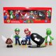 thumbnail image 1 of Super Mario Bros juego Rick muñecas de dibujos animados modelo Anime figura marioneta coleccionable modelo de acción juguetes decoración de escritorio regalos zhangmengya LED, 1 of 2