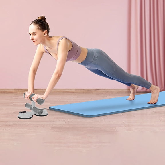 Fitness & Yoga Sit Up Assistant Bar with Resistance Band for Abdominal Core Training Foot Holder with Suction Cups for Home Gym Exercises