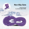 thumbnail image 4 of BURUDANI Kids Girls Boys Insulated Waterproof Winter Warm Snow Boots (Toddler/Little Kid), 4 of 6