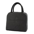 thumbnail image 2 of Bolsa impermeable para el almuerzo, bolsa para el almuerzo con forro suave aislado, bolsas térmicas para comida, Picnic, para el trabajo de oficina en , negro Gloria Bolsas de almuerzo para picnic, 2 of 7
