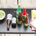 thumbnail image 3 of Juego de botellas de bebida en miniatura para casas de muñecas, 6 piezas, escala 1:12, 3 of 3