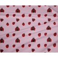 thumbnail image 4 of oneOone Tissu Polyester Lycra Rose Blush Rouge Insecte Projets de Couture Tissu Imprimé au Mètre 56 Pouces de Large, 4 of 4