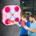 thumbnail image 4 of WEGFTDUOP Wall-Mounted Bluetooth Boxing Machine 3 Speed Modes With Gloves Light Guidance Stereo Sound Home Indoor Interactive Play Coordination Responsiveness Training Equipment, 4 of 6