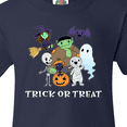 thumbnail image 4 of Inktastic Halloween Trick-or-Treat Cute Group of Monsters Youth T-Shirt, 4 of 5