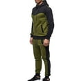 thumbnail image 4 of Avamo Mens Sweatsuits 2 Piece Hoodie Jacket Trouser Tracksuit Sets Casual Color Block Comfy Jogging Suits, 4 of 4
