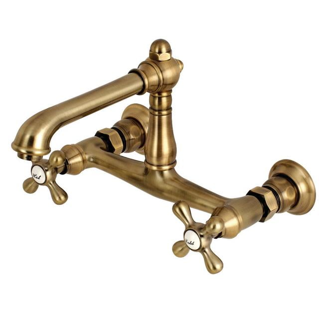 Kingston Brass Ks7243ax 8 Inch Center Wall Mount Bathroom