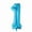 B, variant on 40 Inch Foil Helium Number Balloon, Giant Digital 0-9 Helium Balloon Decorations For Birthday Wedding Baby Shower New Year Party Anniversary Celebration (Blue)