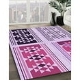 thumbnail image 2 of Ahgly Company Indoor Rectangle Patterned Blossom Pink Area Rugs, 8' x 12', 2 of 6