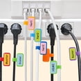 thumbnail image 3 of Topbathy 20Pcs Flexible Nylon Cable Label Tags for Convenient Cord Management and Quick Wire Identification, 3 of 8