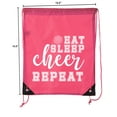 thumbnail image 2 of Cheer Bags, Pom Pom and Cheerleader drawstring Backpacks, Cheerleader Team bags, 2 of 2