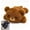 Brown Bear, variant on Magnetic Plush Cat Car Decor, Magnetic Stuffed Animal Ornament, Cute Magnetic Decoration for Dashboard and Side Mirror, for Office and Home