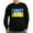Black, variant on CafePress - Pray For Peace In Ukraine Sweatshirt - Classic Crew Neck Sweatshirt