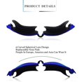 thumbnail image 3 of Pomme de Natation pour Hommes / Femmes, Polarisée Anti-Reflet Protection UV Anti-Brouillard Miroir Vision Large Adulte FYBTO, 5 Couleurs, 3 of 7