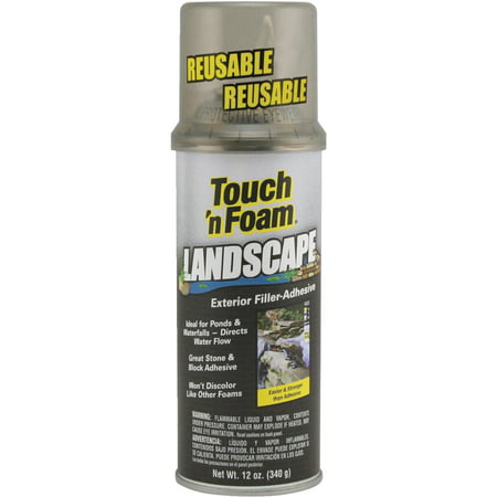 Touch 'n Foam Landscape Repair Filler-Adhesive Foam (Best Adhesive For Foam)