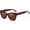 Havana Frame / Brown Lens, variant on Trendy Polarized Women Sunglasses: Retro Cateye Shades - Sun Glasses Designed for Ladies with UV400 Protection