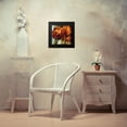 thumbnail image 4 of Thompson, Linda 12x12 Black Modern Framed Museum Art Print Titled - Floral Radiance I, 4 of 5