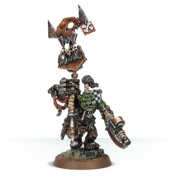 Ork Nob With Waaagh! Banner Warhammer 40K NIB! WBGames
