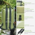 thumbnail image 3 of YUMQUA Waterproof Dry Bag Backpack 30L, Roll Top Floating Waterproof Storage Bags for Kayaking, Boating, Swimming, Hiking, Camping and Fishing, Army Green, 3 of 6