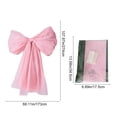 thumbnail image 3 of Valentines Day Decorations - DIY Giant Wall Bows - Hanging Valentine Bow Decor for Tree Door Window - Cute Items for Home Room Kitchen Classroom Bedroom Party Office Decoration, 3 of 6