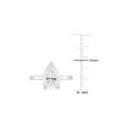 thumbnail image 3 of 3.00 Carat (Ctw) Lab-Created Pear-Cut Moissanite Engagement Ring in Sterling Silver for Women, 3 of 6