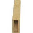 thumbnail image 4 of Ekena Millwork 5"W x 18"D x 24"H Funston Rough Cedar Woodgrain TimberThane Knee Brace, Primed, 4 of 6