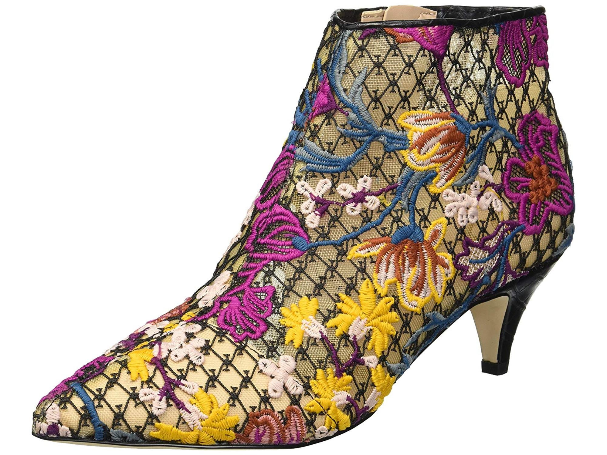 sam edelman kinzey leather kitten heel booties