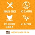 thumbnail image 5 of Full Moon All Natural Human Grade Dog Treats, Essential Chicken Savory Bites, 16 Ounce, 5 of 6