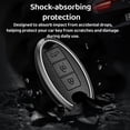 thumbnail image 5 of Key Fob Cover Compatible with Fit for Nissan Murano Kicks Keychain Case Holder Protector, 5 of 6