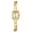 Goldwhite, variant on Women's Vintage Square Watch: Detachable Stainless Steel Band Bar Index Dial Mid Century Retro Analog Quartz Dress Wristwatch for Women
