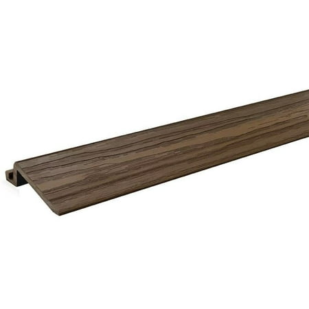 Aura 5011913 3 x 24 in. Prefinished Walnut PVC Floor Transition - Pack of