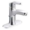 thumbnail image 3 of Moen Danika Chrome One-Handle High Arc Bathroom Faucet, 3 of 4