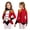 Red, variant on Girls Ringmaster Circus Show Long Sleeve Tassel Cap Tailcoat Gymnastics Leotard with Bowknot Red 4