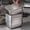 silver-01, variant on 6 count 304 Stainless Steel  Containers with , Stacking Snack Containers for Office and