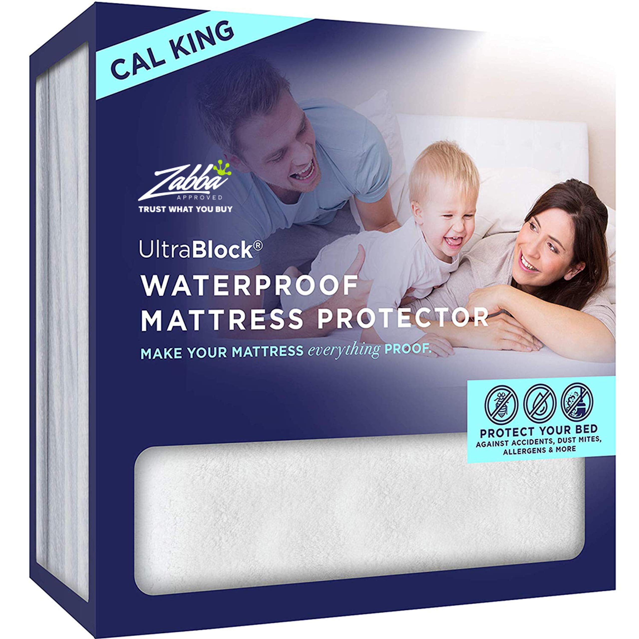 UltraBlock Waterproof Mattress & Pillow Protector Premium Soft Cotton